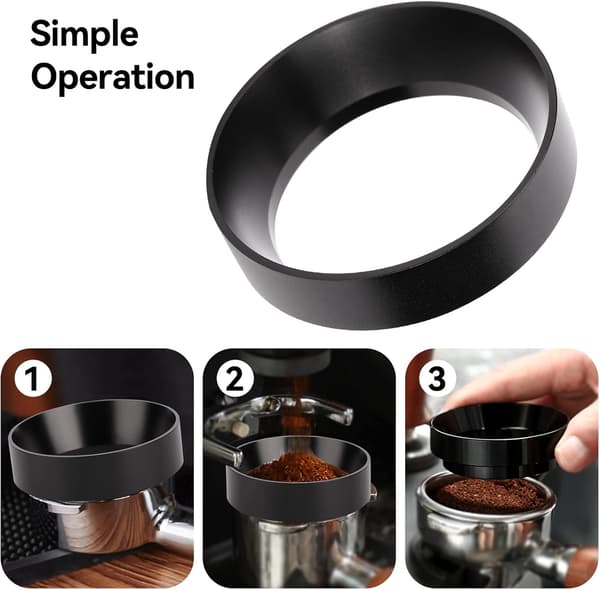 53 mm espressodoseringstragt, til tilbehør til kaffemaskiner