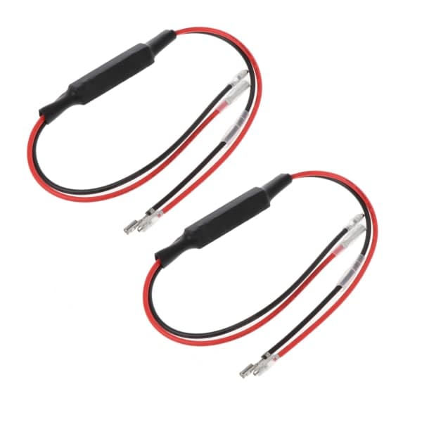 2 stk. DC 12V Cementbelastningsmodstand til Motorcykel LED Blinklys Motorcykeltilbehør
