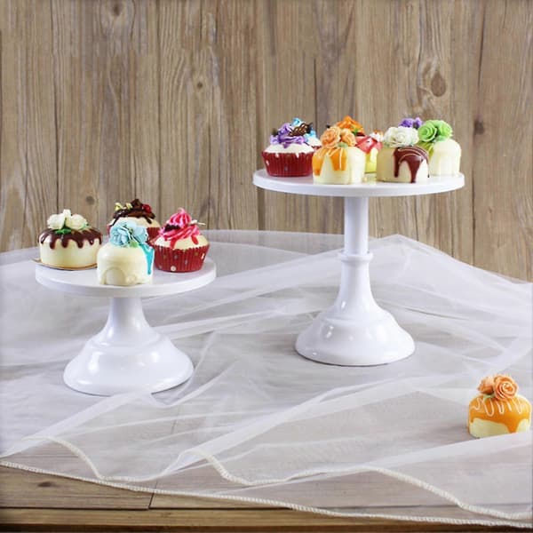 Cake Stand Stable Non-slip Metal Smooth Surface Dessert Display Stand Baking Utensils Jikaix