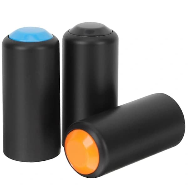 3 stk. mikrofonbatterideksel, mikrofonbatteriskrulokk, kompatibel med Shure PGX2/SLX2/PG58//