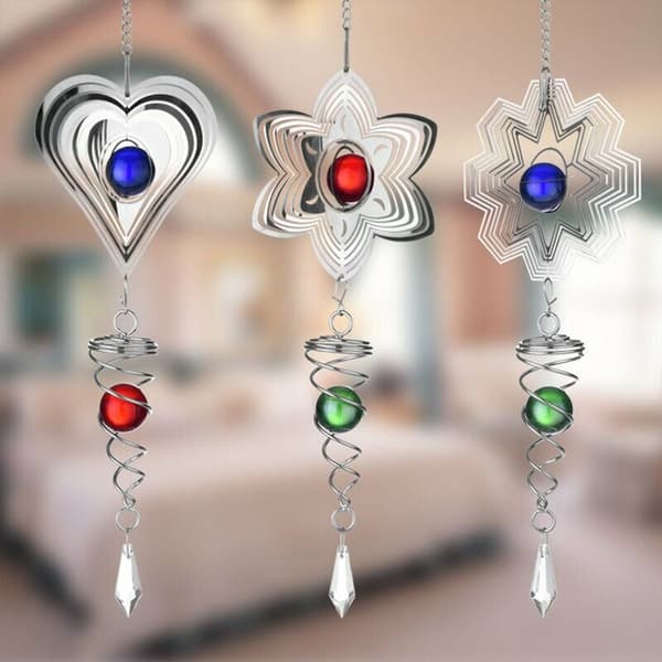 Decorative Metallic Hanging Wind Chimes for Festivals