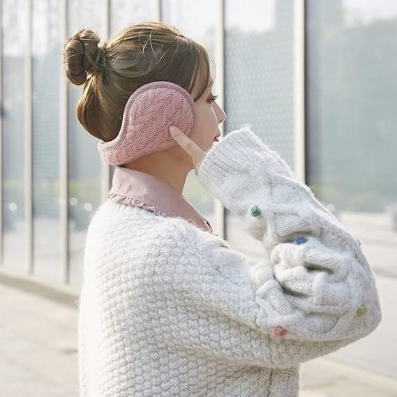 Vinterørevarmere Varme ørevarmere Klassiske fleece foldbare ørevarmere