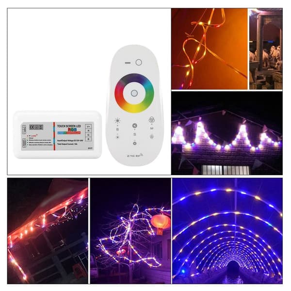 DC12-24V 2.4G Farverig LED-lysstribe Controller Trådløs KLB