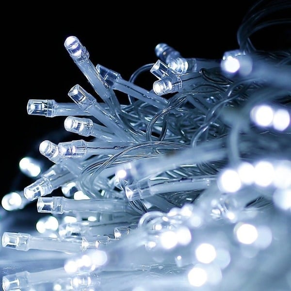 4m 13ft 96 LED-ljusslingor Dip LED Utdragbar Gardin