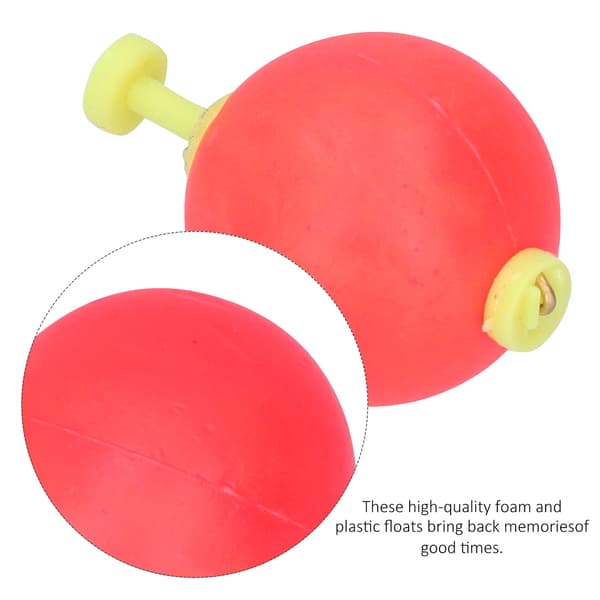 Multifunksjonell EVA Fiske Skum Vårflåte Bobber Kit (10 stk)