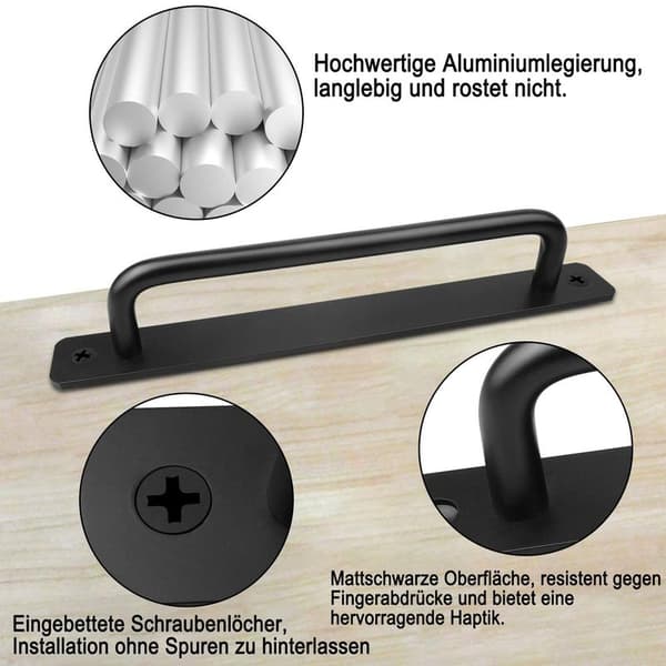 pcs sliding door handle, sliding door handle with plate