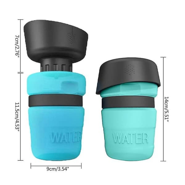 Portable Water Bottle for Dogs with Squeeze Bottle for Outdoor Pets