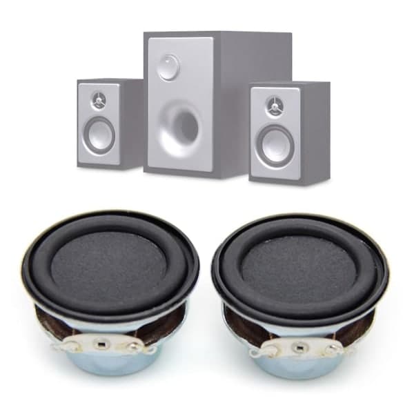 40mm 1,5 tums intern magnetisk högtalarenhet 4 ohm 6w för högtalaranpassning