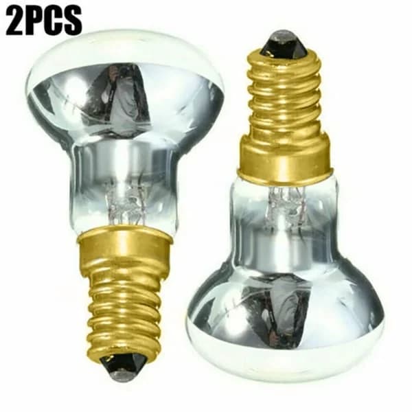 2 Halogen energibesparende lavalampe 25W 25W