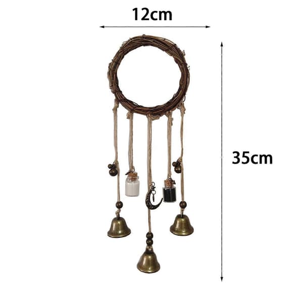 Witch Bells Clear Negative Energies Attract Positive Vibrations Hanging Witch Decorations Room Decorations Witchcraft Wicca Supplies