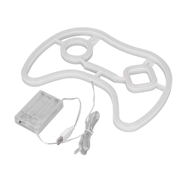 LED Neon Skilt Spillkontroll Form 11 \" x 11 \" LED Sikker KLB