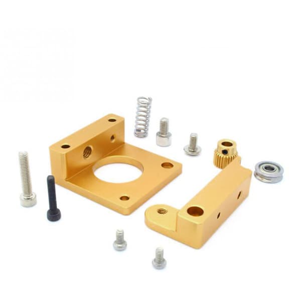 3D-printer MK8 1,75 mm filamentekstrudersæt MK8 med alle metalrammer til Makerbot Reprap venstre hånd