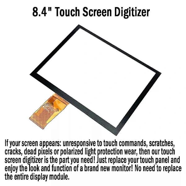8.4-inch LCD Touch Screen for Jeep Grand Cherokee Transparent Transparent