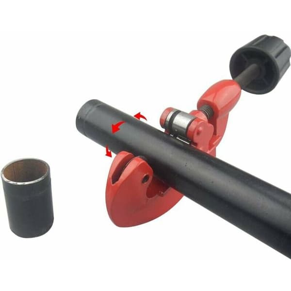 Adjustable Mini Pipe Cutter for 3-30mm Copper Aluminum PVC Pipes 1pc Red