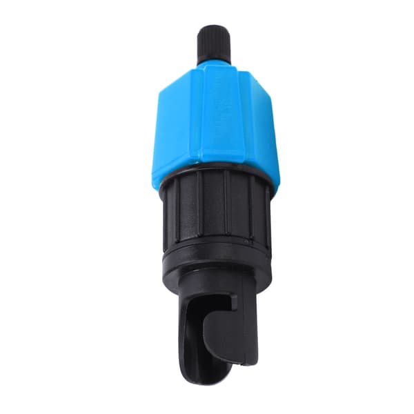 Båd Luftventil Adapter Kompressor Luftventil Konverter Luftpumpe Adapter til Kajak Oppustelig Båd Tømmerflåde Paddle Board (Kobling 1) Blå