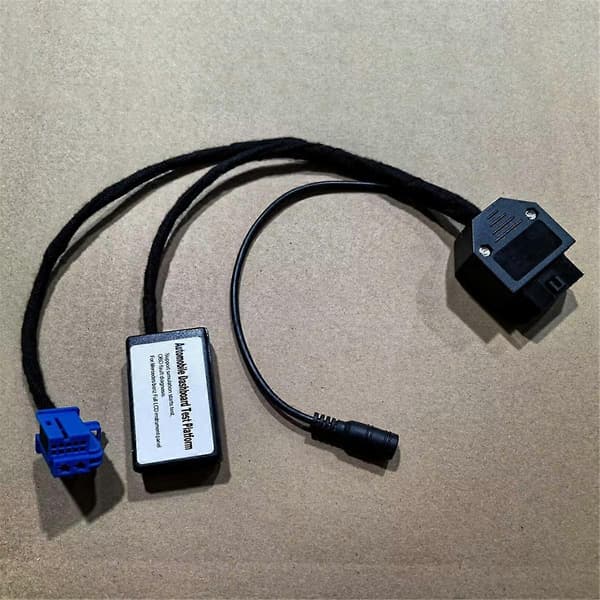 Testplattform for bilinstrumentpanel W205 W213 W253 W164 Kabel for full LCD-instrumentpanel