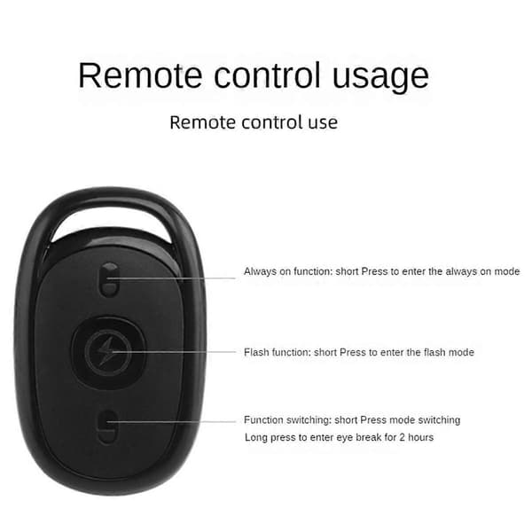 Motorcycle Strobe Light LED Flash Anti-Collision Warning Light Car Bicycle Waterproof Wireless Remote Control
