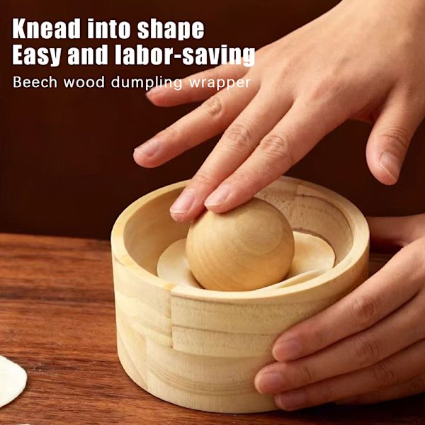Bageværktøj Dumpling Maker Rundformet Genanvendelig Dumpling Wrapp 1 stk 1pcs