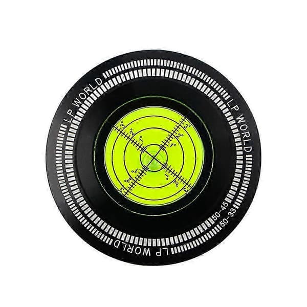 50Hz Tachometer Turntable Spirit Level Record Weights Record Stabilizer Silver Silver