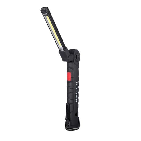 USB Rechargeable COB Emergency Light, Foldable LED Work Light KLB