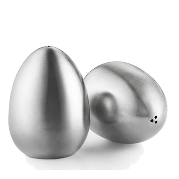 Delar Mindre Stål Shaker Egg Sd Saltkar Sett Kit Verktøy