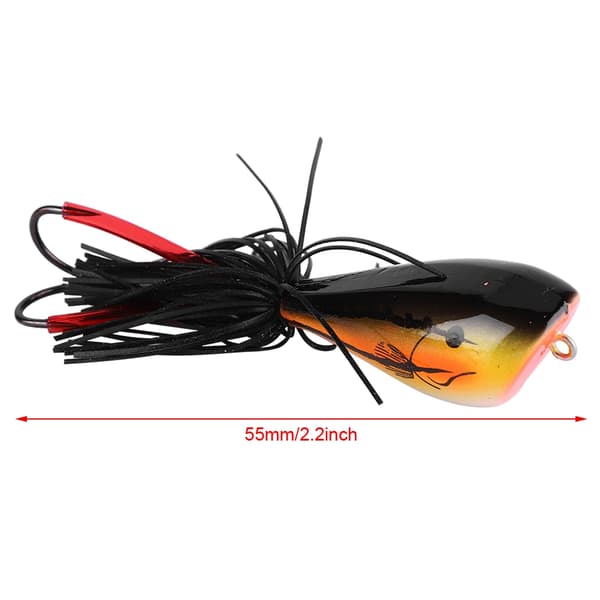 Lure Artificial Snakehead Frog Soft Bait with Hook Fishing Accessories (010)