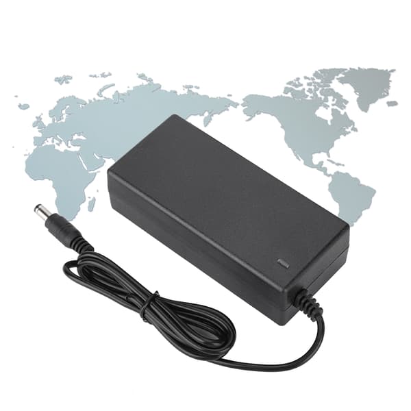 12.6V3A Strømforsyning Laderadapter Skjerm med LED-indikator 100-240V (EU-plugg)