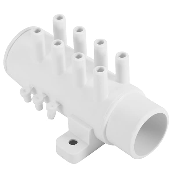 Spa Varm kilde badekar PVC Vandrør 8 Port VVS Manifold Vandseparator Tilbehør