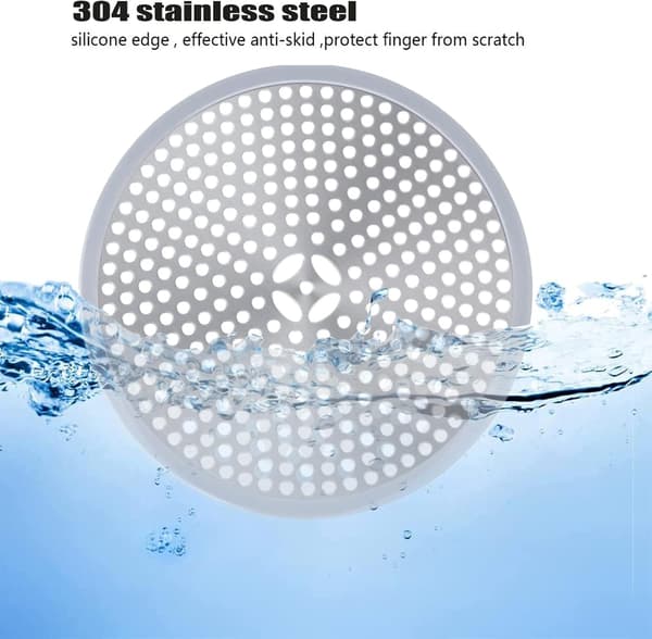 Duschavlopp, hårfilter, duschproppfilter, antihårsdusch (118 mm)
