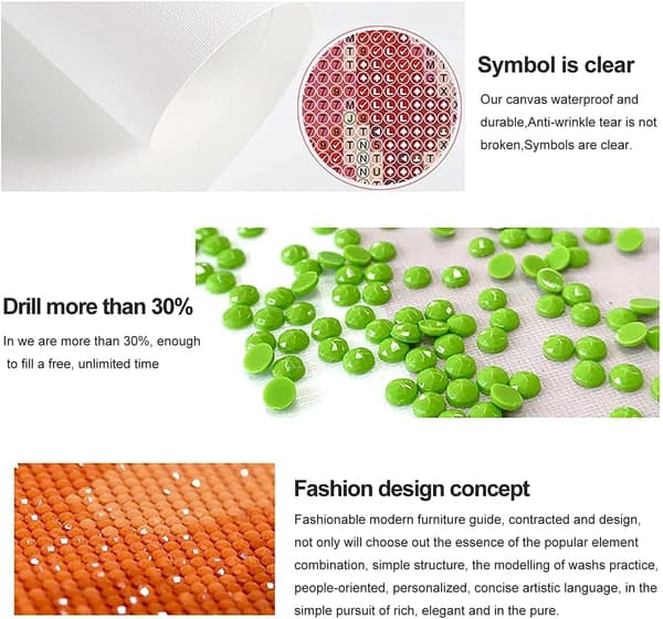 5D Diamond Embroidery Kit for Adults, Children DIY Diamonds by