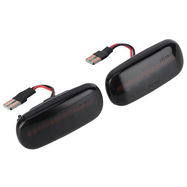 2 stk. LED sidemarkeringslys bilskærm blinklys signallampe til A3 A4 A6 8P 8E 4F [DB]