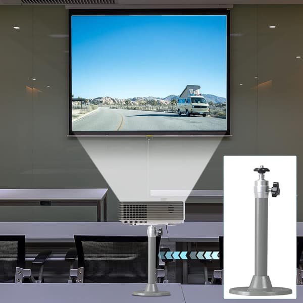 Mini Wall Mounted Projector Mount, Compatible with QKK, DR