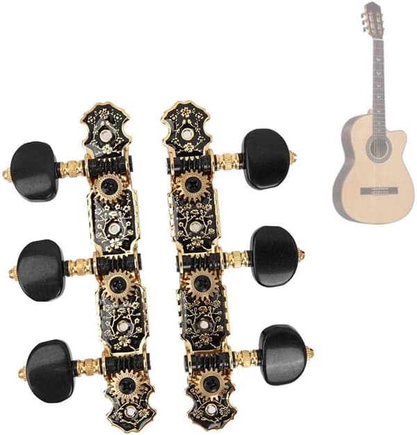 3L3R Stemmeskruer Mekaniske Stemmere til Akustisk Guitar
