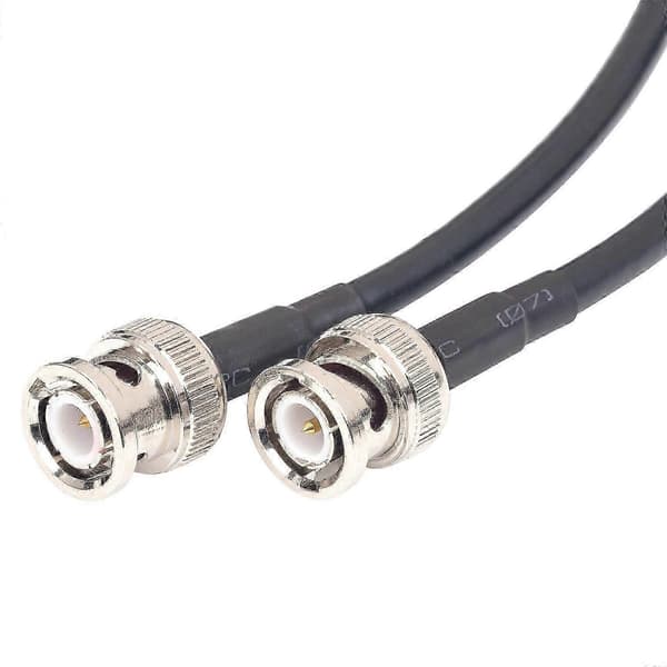 BNC Forlængerkabel RG-58 Han til Han Koaksialkabel 50ohm RF-adapter til CCTV-kamera Audio Video