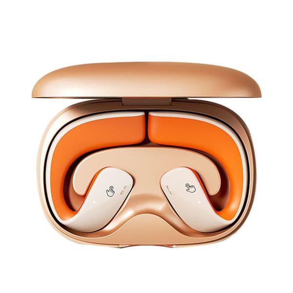 Open-ear hörlurar - trådlösa hörlurar med mikrofon för Orangegold