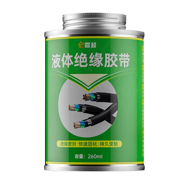 Liquid Electrical Tape Insulation Tape, Electrical Adhesive, Cable Waterproof and High Temperature 260ml