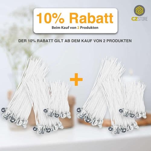 Cubic Zirconia Store® - Veke for lys - Garanti støpejern