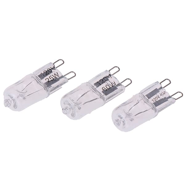 10 stk G9-stift Halogen 120V 25W 40W 60W Glødelampe JCD G9 40W