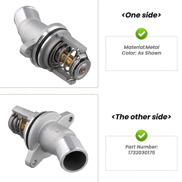 1732030175 Ny termostatmontering for X100 2015-ONW 1.6L BENSIN