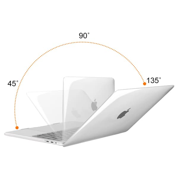 Fodral for MacBook Pro 13 tommer A1706 A1708 Krystallklar