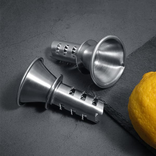 Manuell juicer, appelsin sitron lime sølv rustfritt stål juice DXGHC