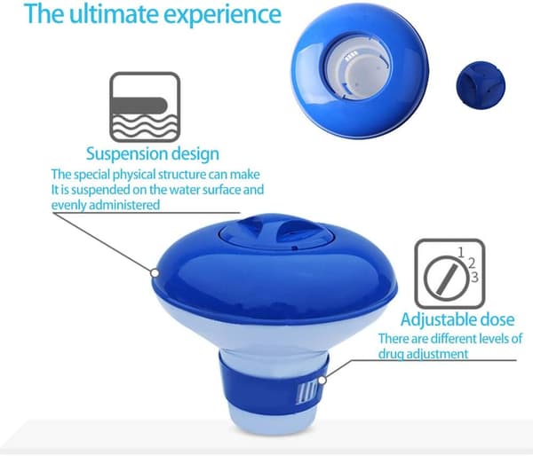 Flytande pooldispenser, automatisk klordoserare, klordispenser
