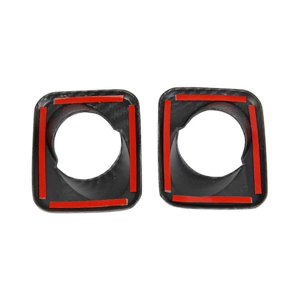 Til 2021-2023 Nummerpladelys Cover Trim Kulfiber Tilbehør