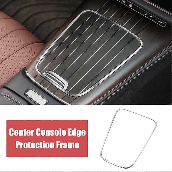 Kulfibermønster Konsol Gearskiftepanel Trim til Mercedes E-klasse E300L/E260L
