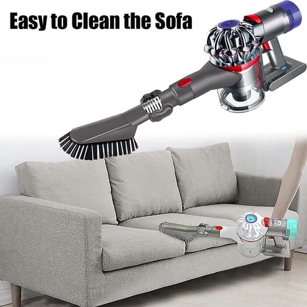 Top Nozzle Brush Compatible with V7 V8 V10 V11 V15 Top Cleaning Adjust Angle 180 Degrees
