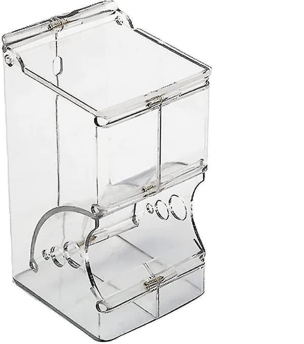 Hamsterfoderautomat Smådyr Automatisk Dispenser Kæledyrspiller Foderopbevaringsskål