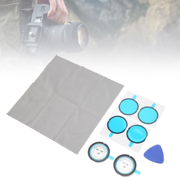 Dual Lens Guards Scratch Resistant Adhesive Lens Protector Set for Insta360 X3 Panoramic Action Camera Accessories