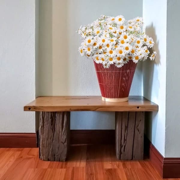 Pakke med 10 kunstige blomster - silkeblomster til dekoration