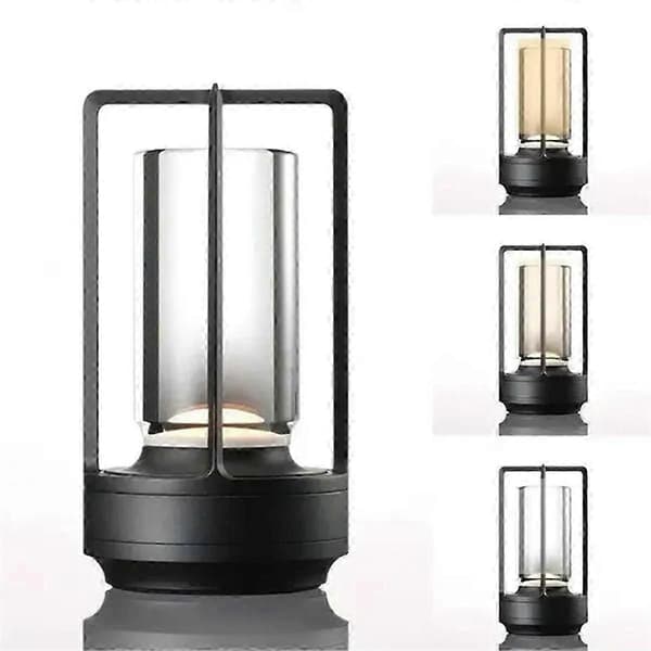 LED Table Lamp Rechargeable Night Light Bedroom Eye Protection Advanced Feel Bedside Lamp Portable