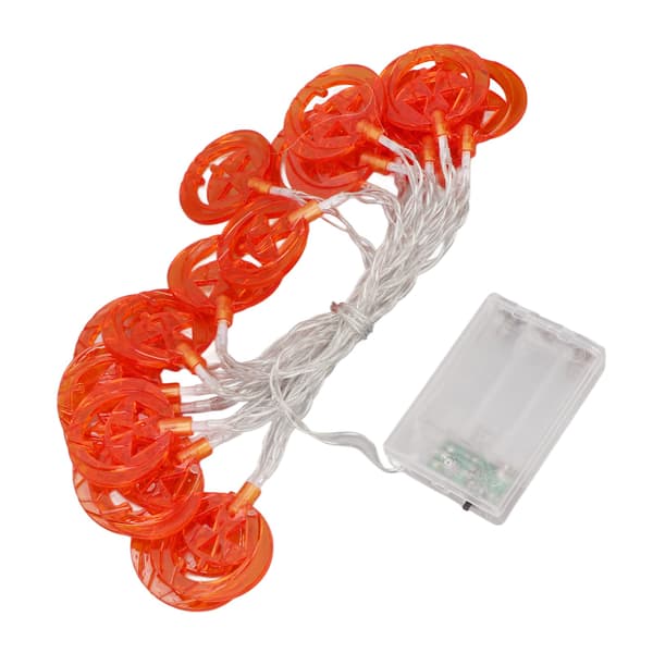 Halloween Pumpkin String Lights 3 Meters Long Soft Light Flexible Cable Thanksgiving Decoration for Home